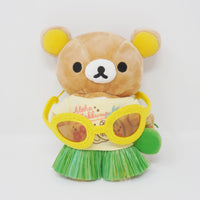 (Damage) 2013 Aloha Rilakkuma Plush - Aloha Rilakkuma Hawaii Theme - San-X