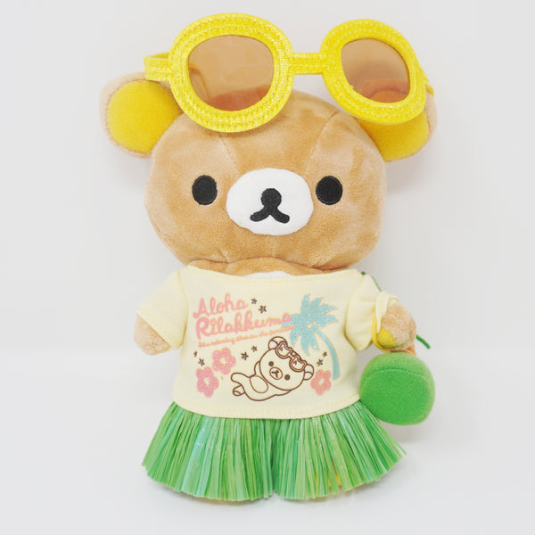 (Damage) 2013 Aloha Rilakkuma Plush - Aloha Rilakkuma Hawaii Theme - San-X