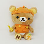 2008 Orange Rilakkuma Plush - Fruits Series Rilakkuma