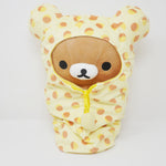 (No Tags) Rilakkuma Reversible Sleeping Bag Snack Pattern Plush - Kigurumi Theme - San-X Original Rilakkuma