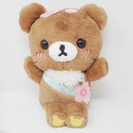 2020 Fuzzy Sakura Chairoikoguma Prize Plush - Ichiban Kuji Rilakkuma Sakura Cafe