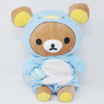 (Detached Tags) Rilakkuma in Penguin 16" Licensed Plush - Rilakkuma Shima Shima San-X