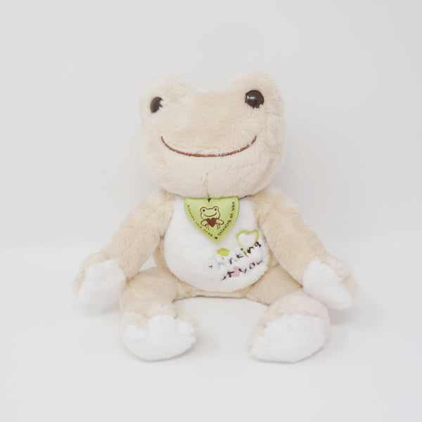 2017 Cream Thinking of You Pickles Plush - Pickles the Frog Event Limited