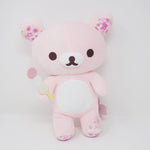 Rilakkuma Cherry Blossom 13in Licensed Plush - Sakura Rilakkuma