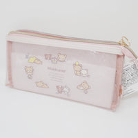 3 Pocket Pen Pouch - Rilakkuma