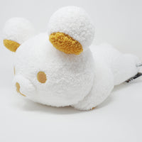 2024 White Monochrome Lying Rilakkuma XL Prize Plush - San-X