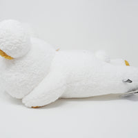 2024 White Monochrome Lying Rilakkuma XL Prize Plush - San-X