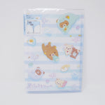 2024 Mini Double Clear File B - Rilakkuma Sea Theme