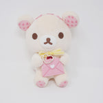 (No Tags) 2019 Korilakkuma with Love Letter Store Limited Plush - Love Letter Theme - San-X