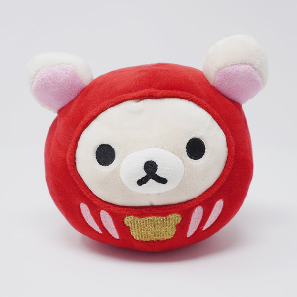 2016 Korilakkuma Red Daruma Plush - Rilakkuma Store Limited
