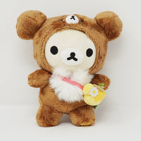 2016 Korilakkuma in Chairoikoguma Outfit Plush - Korilakkuma's New Friend Theme - Rilakkuma