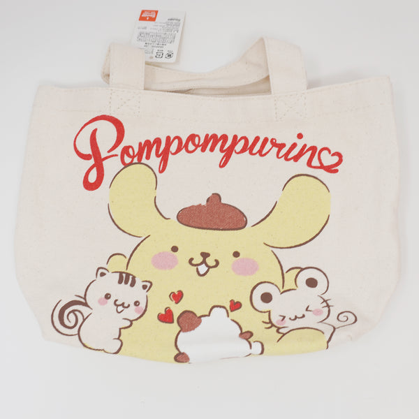 2021 Pom Pom Purin Mini Canvas Tote Bag - Sanrio