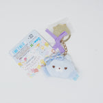 2023 Blue Wolf Plush Keychain - Rilakkuma Store Nikoniko 20th Anniversary Pop up Shop Limited - San-X