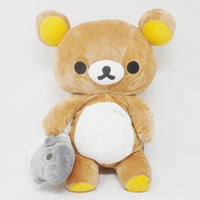2006 Rilakkuma with Guinea Pig Plush - Good Night Rilakkuma - San-X