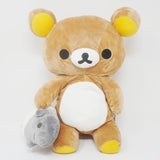 2006 Rilakkuma with Guinea Pig Plush - Good Night Rilakkuma - San-X