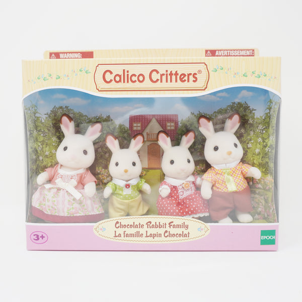 Chocolate Rabbit Family Bunny Calico Critters - Main Image