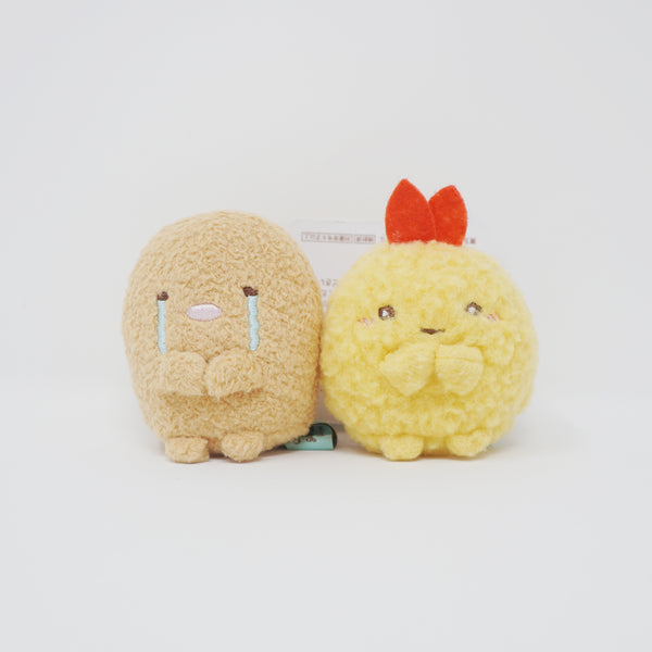 2022 Tonkatsu Crying & Ebi Fry no Shippo Kira Kira Eyes Tenori Plush Set - Sumikkgurashi Everyone Gathers Theme - San-X