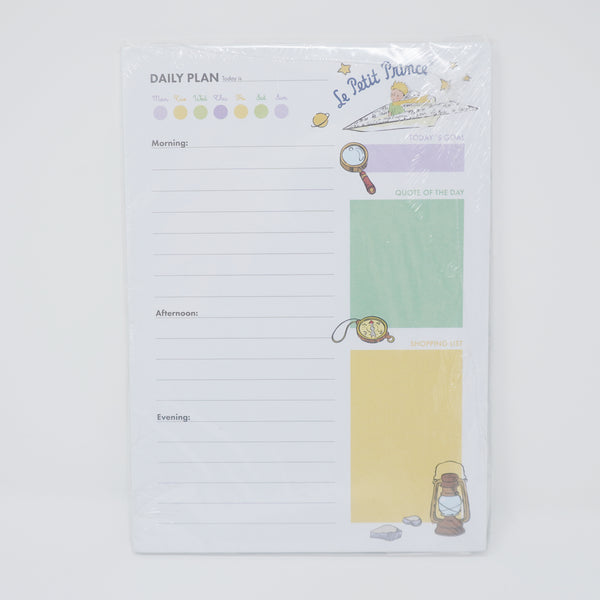 Daily Planner Notepad - Le Petit Prince