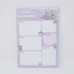 Pusheen Daily Planner Notepad A. Purple - Pusheen