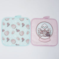 2024 Pusheen 2 Piece Pot Holder Set - Winter