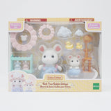 Bath Time Bubble Siblings - Calico Critters