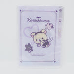 2025 A6 Clear File Mini Index Holder - Korilakkuma's Little Devil Mood - Rilakkuma - San-X