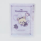 2025 A6 Clear File Mini Index Holder - Korilakkuma's Little Devil Mood - Rilakkuma - San-X
