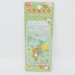 2006 Rilakkuma Clover Keychain Charm Strap - Daradaran with Clover Local Area Limited