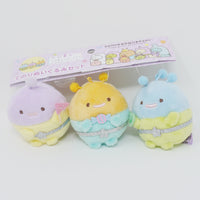 2023 Set of 3 Tapioca Alien Tenori Plush Set - Sumikkogurashi Mysterious Friends - San-X