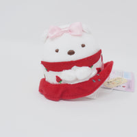 2024 Shirokuma Tenori Plush - Sumikkogurashi x Sakuma Strawberry Milk Candy - San-X