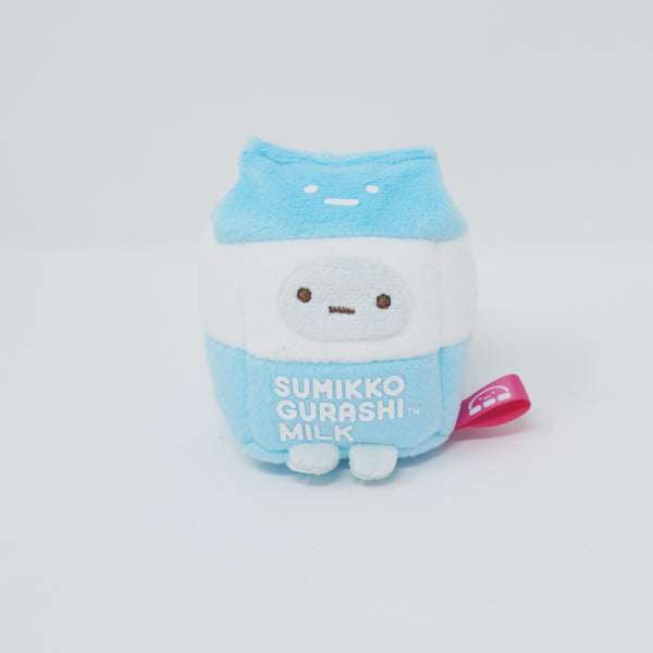 (No Tags) 2024 Blue Tapioca Milk Carton Tapioca Lottery Tenori Plush - Waku Waku Convenience Store Theme - Sumikkogurashi - San-X