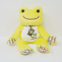 Yellow Green Bon Voyage Pickles Plush - Pickles the Frog Event Limited