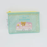 2019 Slow Life with Rilakkuma Green Mini Clear Pouch - Rilakkuma - San-X