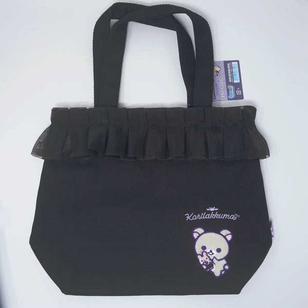 2025 Mini Black Tote Bag - Korilakkuma's Little Devil Mood - Rilakkuma - San-X