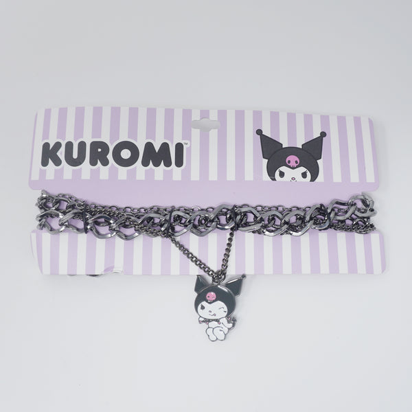 Kuromi Multi Chain Necklace Set - Sanrio
