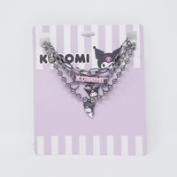 Kuromi 3 Pack E-Girl Chain Necklaces - Sanrio