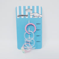 Cinnamoroll Chunky Rings Set - Sanrio