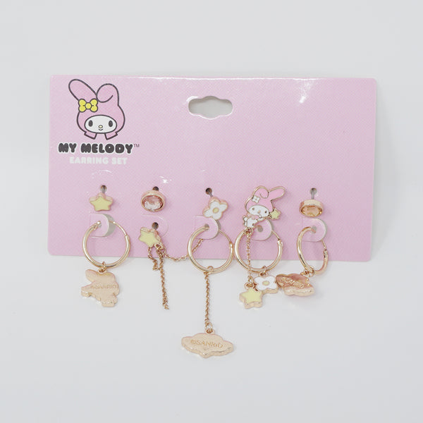 My Melody Mismatch Earring Set - Sanrio
