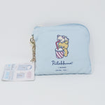 2021 Drink Pattern Reusable Tote Bag and Keychain Case - Rilakkuma - San-X