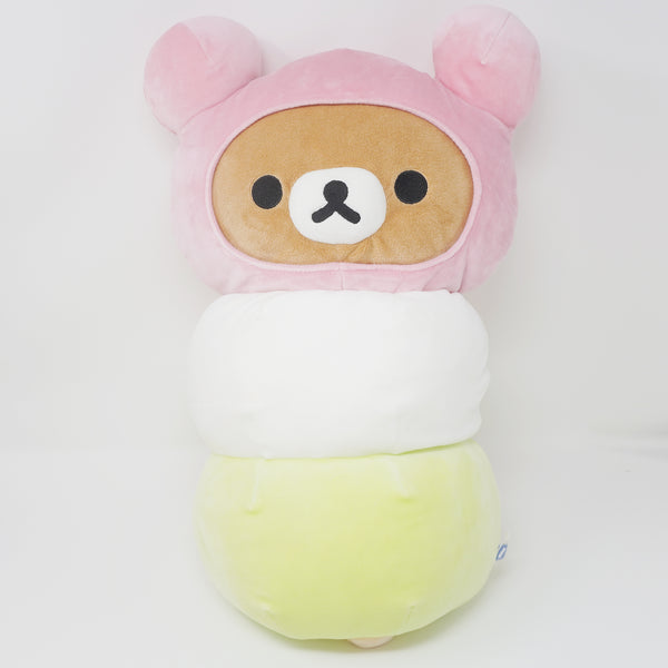 2016 Rilakkuma Dango Super Mochi Plush - Rilakkuma Teahouse - San-X