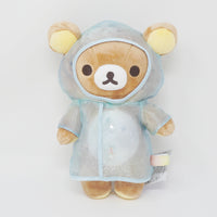 2025 Rilakkuma with Rain Poncho Plush - Rainy Sunny Days Rilakkuma - San-X