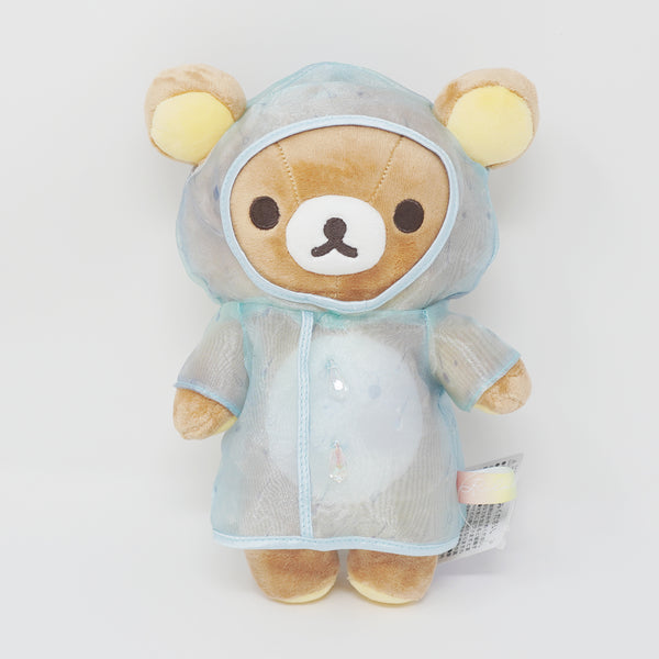 2025 Rilakkuma with Rain Poncho Plush - Rainy Sunny Days Rilakkuma - San-X