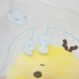 2025 Kiiroitori Plush with Pouch - Rainy Sunny Days Rilakkuma - San-X