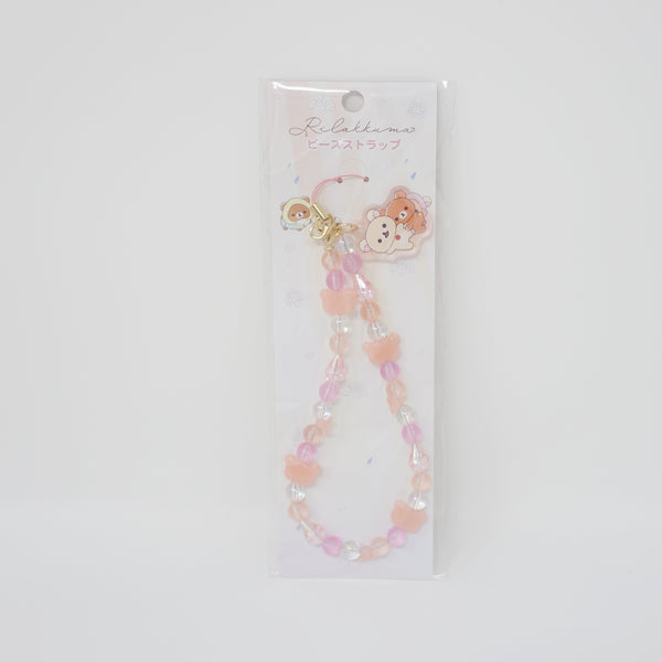 2025 Korilakkuma & Chairoikoguma Beaded Strap - Rainy Sunny Days Rilakkuma - San-X