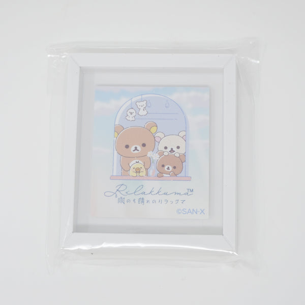 2025 Window Design Mini Frame Magnet - Rilakkuma Rainy Sunny Days - San-X