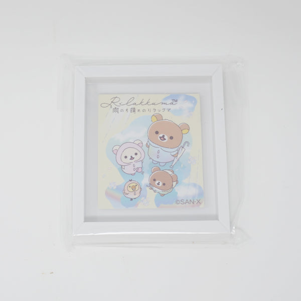 2025 Looking at the Sky Design Mini Frame Magnet - Rilakkuma Rainy Sunny Days - San-X