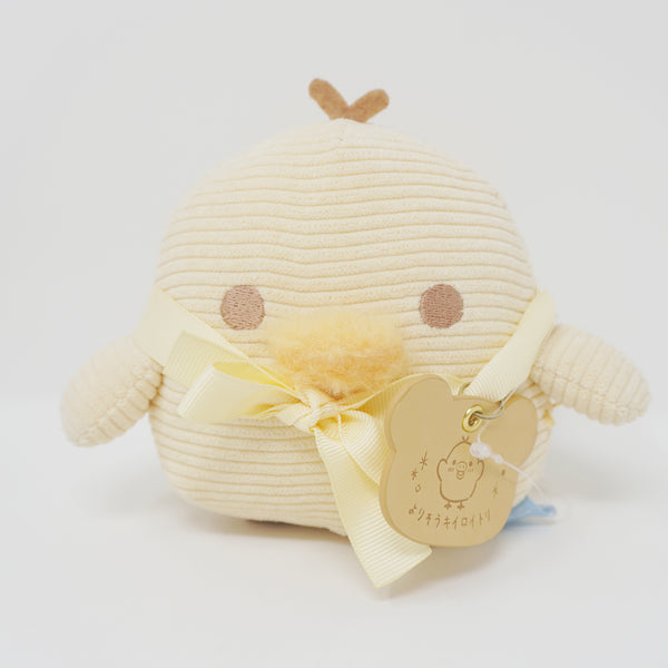 (No Tags) 2022 Kiiroitori Corduroy Plush - Snuggle Up to You Rilakkuma - San-X Winter
