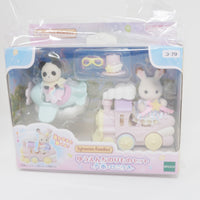 Amusement Park Train & Airplane Set - Sylvanian Families Japan Calico Critters