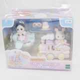 Amusement Park Train & Airplane Set - Sylvanian Families Japan Calico Critters