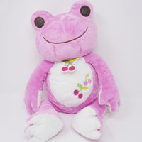 Cherry Pink Medium Pickles Plush - Pickles the Frog